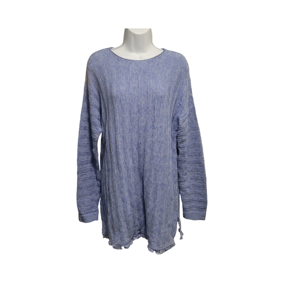 J. Jill Tops - J. Jill Light Blue Women's Textured Sweater